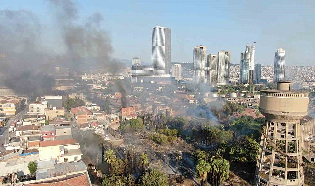 İzmir'deki yangın kontrol altına alındı