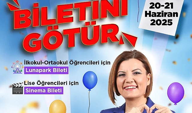 İzmit Belediyesinden öğrencilere tatil hediyesi!