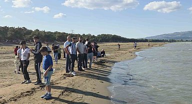 İznik Gölü'ne giren iki kuzenin cansız bedenlerine ulaşıldı