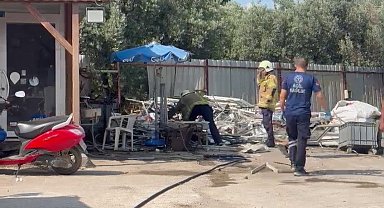 İznik'te LPG tankı patladı: 1 yaralı