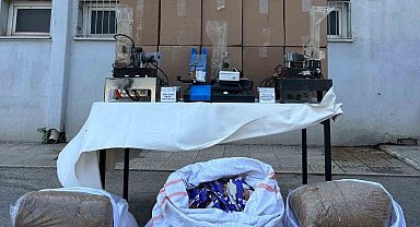 Jandarmadan 'kaçak sigara' baskını