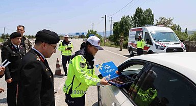 Jandarmadan bayram denetimleri sürüyor