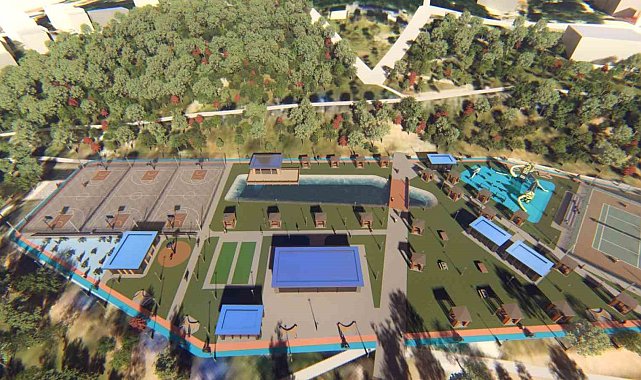 Kahramanmaraş'ta 15 Temmuz Spor Vadisi yapılıyor