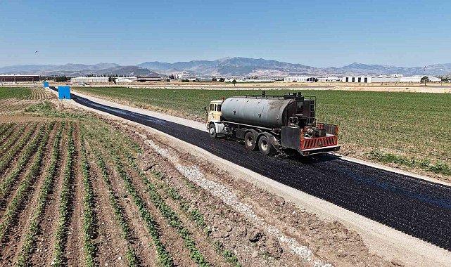 Kahramanmaraş'ta asfalt çalışmaları