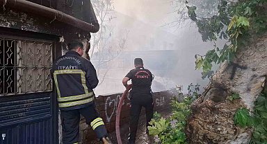 Kahramanmaraş'ta atık yangını