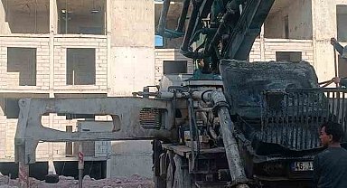 Kahramanmaraş'ta inşaattan düşen işçi öldü