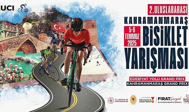 Kahramanmaraş'ta uluslar arası bisiklet turnuvası
