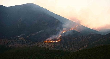 Kahramanmaraş'taki orman yangını: 26 saattir müdahale ediliyor
