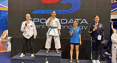 Kahvecigil Karate Şampiyonası'nda ikinci oldu