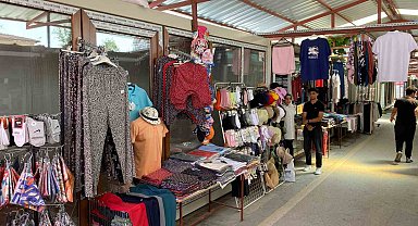 Kanalboyu esnaf çarşısı AVM'leri aratmıyor