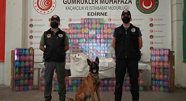 Kapıkule'de 20 bin elektronik sigara ve 29,5 kilogram uyuşturucu yakalandı