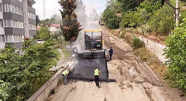 Karabük Belediyesi asfalt çalışmalarını aralıksız sürdürüyor