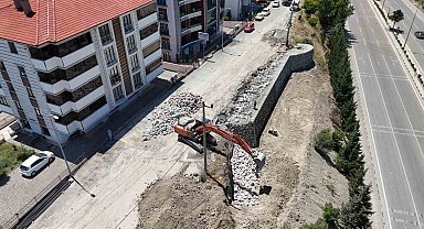 Karabük Belediyesi'nden toprak kaymasına karşı önlem