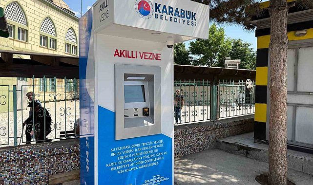 Karabük'te akıllı vezne sayısı artırıldı