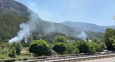 Karabük'te örtü yangınları büyümeden söndürüldü