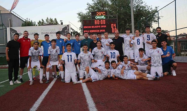 Karabük'te U17 Türkiye Futbol Şampiyonası sona erdi
