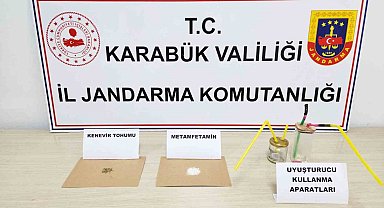 Karabük'te uyuşturucu operasyonu