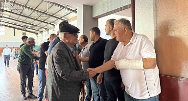 Karacasu bayramlaştı, vatandaşlar bir araya geldi