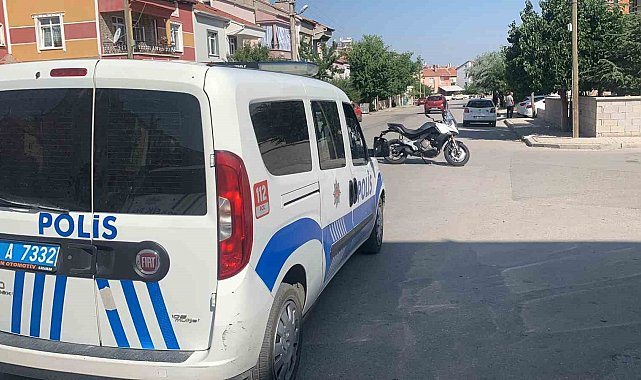 Karaman'da bir kişi YKS sınavına giderken kazada yaralandı