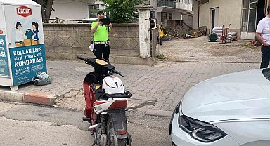 Karaman'da elektrikli bisiklet park halindeki otomobile çarptı: 1 yaralı