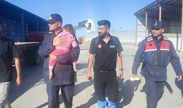 Karaman'da kaybolan 2.5 yaşındaki kız çocuğunu jandarma buldu