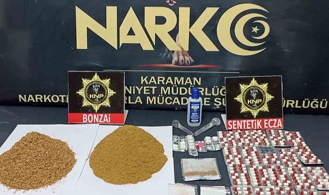 Karaman'da uyuşturucu operasyonu: 9 tutuklama