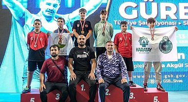 Karatay'ın güreşçilerinden Türkiye Şampiyonası'nda büyük başarı