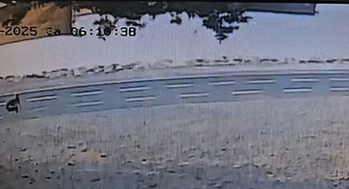 Karaya oturan geminin o anları kamerada