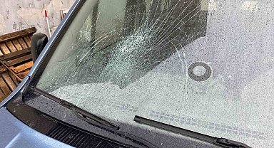 Karayolundaki karacayı telefonu ile kayda alırken bunun olacağını hiç aklına getirmedi