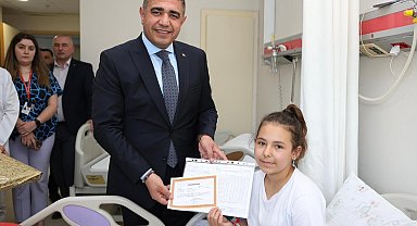 Karne heyecanı hastane odalarında yaşandılar