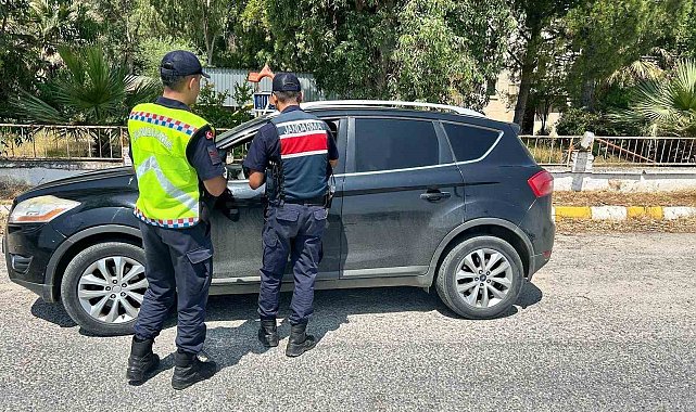 Karpuzlu'da jandarma ekiplerinden 'sıcak nokta' uygulaması