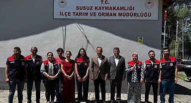 Kars Tarım İl Müdürü Enver Aydın'dan Susuz İlçe Tarım Müdürlüğü'ne ziyaret