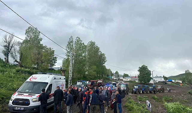 Kars'ta araziye yıldırım düştü, hayvanlarını otlatan bir kişi yaralandı