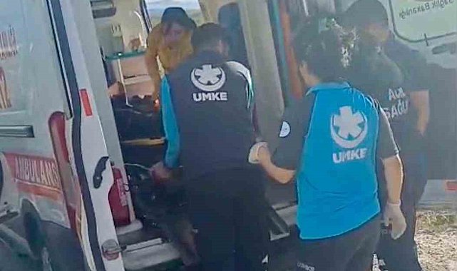 Kars'ta yaylada kayalıktan düşen çoban yaralandı