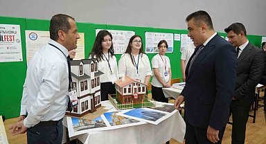 Kastamonu'da öğrencilerin projeleri festivalde sergilendi