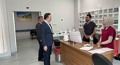 Kaymakam Bayram'dan bayram ziyaretleri