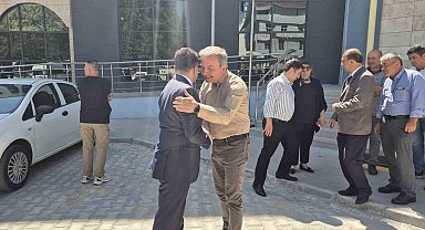 Kaymakam Hakan Alkan yeni görev yerine uğurlandı