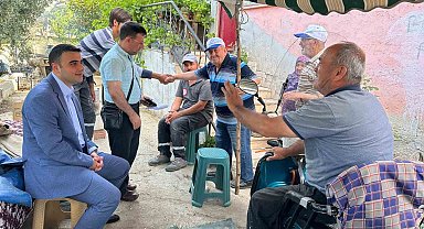 Kaymakam Kılıç, yaşlıların gönülleri fethetti