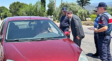 Kaymakam Polat bayram denetiminde