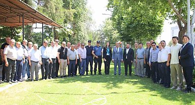 Kaymakam Polat için veda yemeği gerçekleştirildi