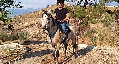 Kaymakamın atı köylünün gönlünü şaha kaldırdı