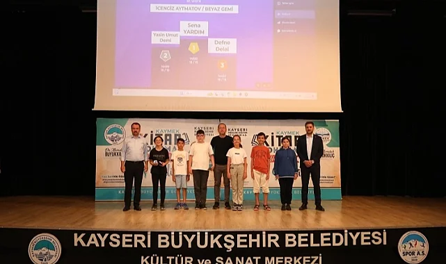 KAYMEK 4. Kitap Okuma Yarışması'nın kazananları belli oldu