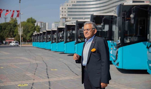 Kayseri büyükşehir, 6 yılda 813 milyon yolcu taşıdı