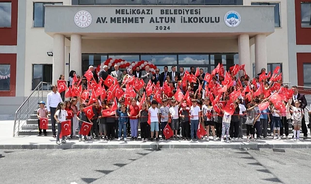 Kayseri Melikgazi'den 3 yeni okul
