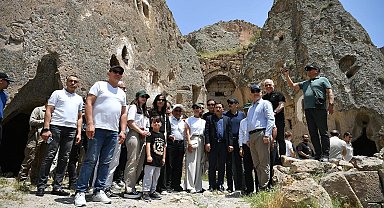 Kayseri protokolü Soğanlı Vadisi'nde buluştu