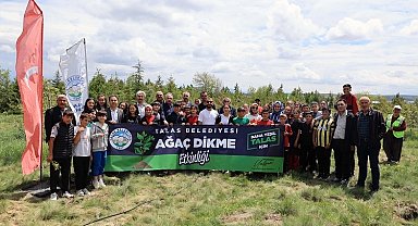 Kayseri Talaslı çocuklar geleceğe fidan dikti