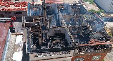 Kayseri'de ev yangını