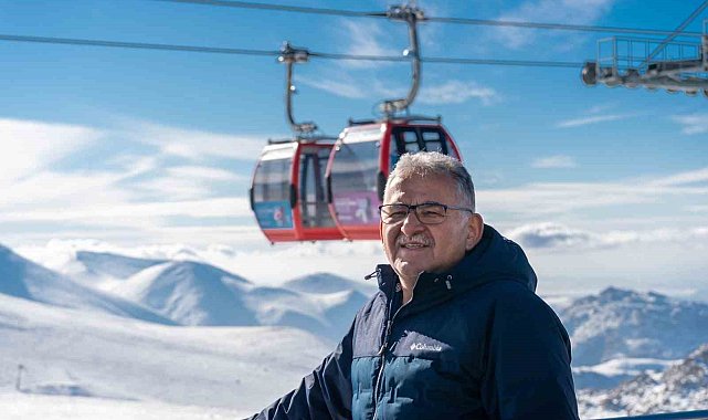 Kayseri'nin zirvesi Erciyes, Türk dünyası ile buluşuyor
