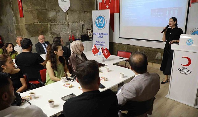 KAYÜ'den 'Bilim Kafe' etkinliği