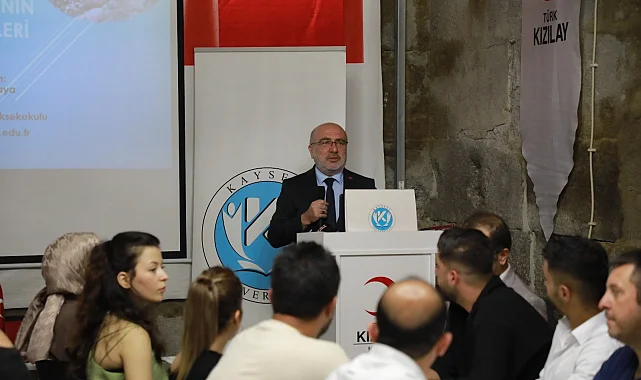 KAYÜ'den "Bilim Kafe" etkinliği